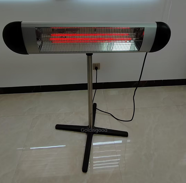 Halogen patio heater