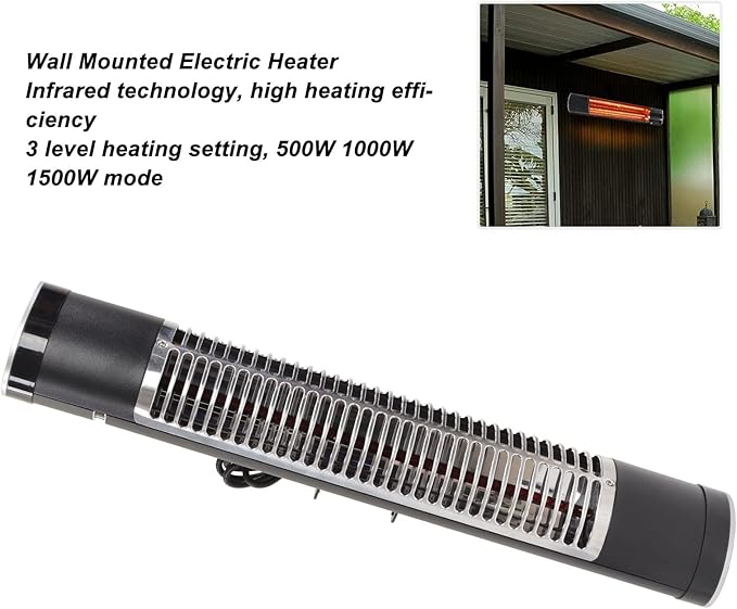 Recessed infrared ceiling heater
