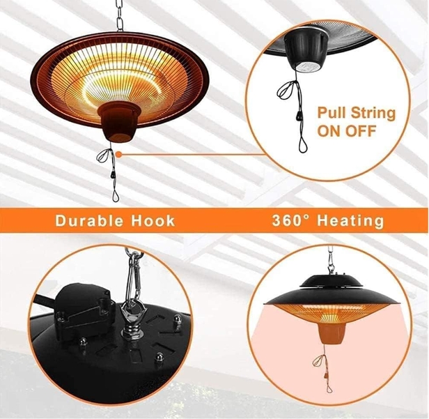 Portable heater for home