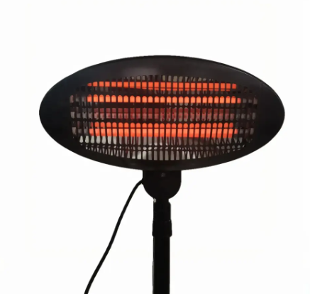 Corner fireplace heater